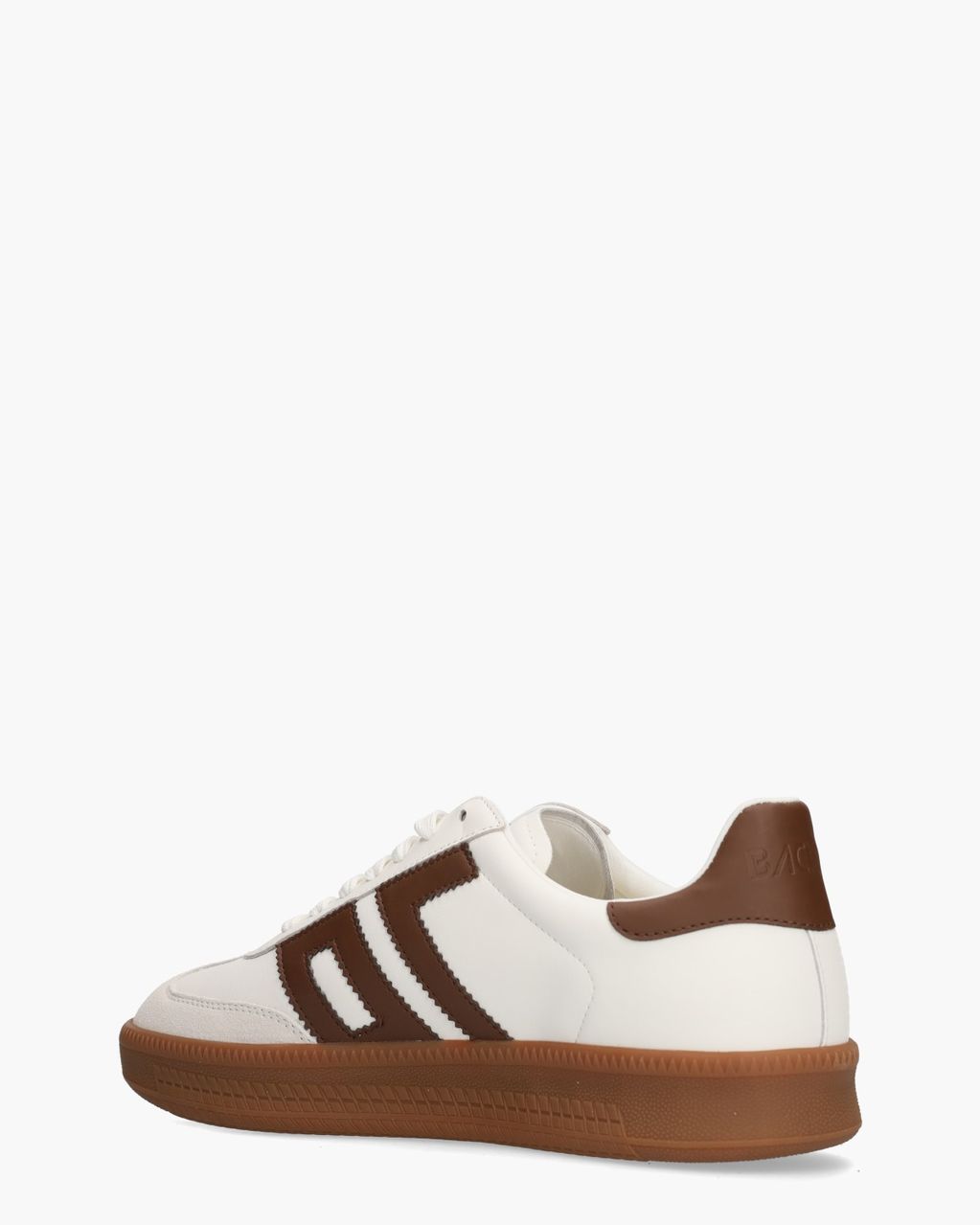 Back 70 Double Cloud V26-04 Wit/Bruin Herensneakers