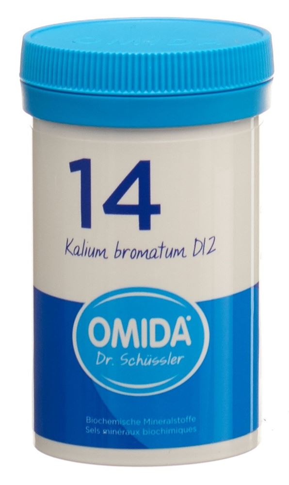 Omida Nr14 Kalium bromatum 12 D<br>100 g, Dose, Tablette