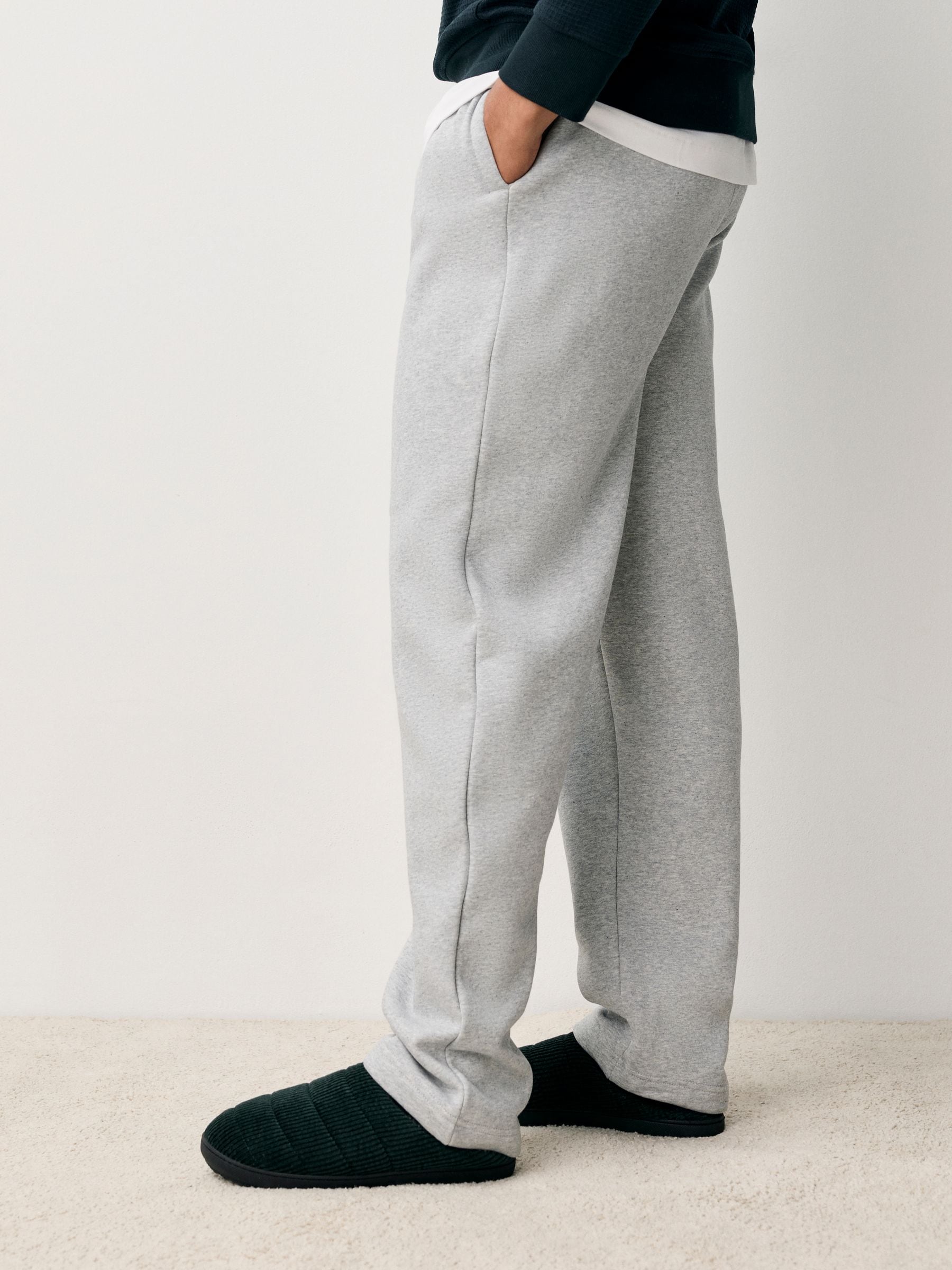 Groen - Corduroy pantoffelmuiltjes