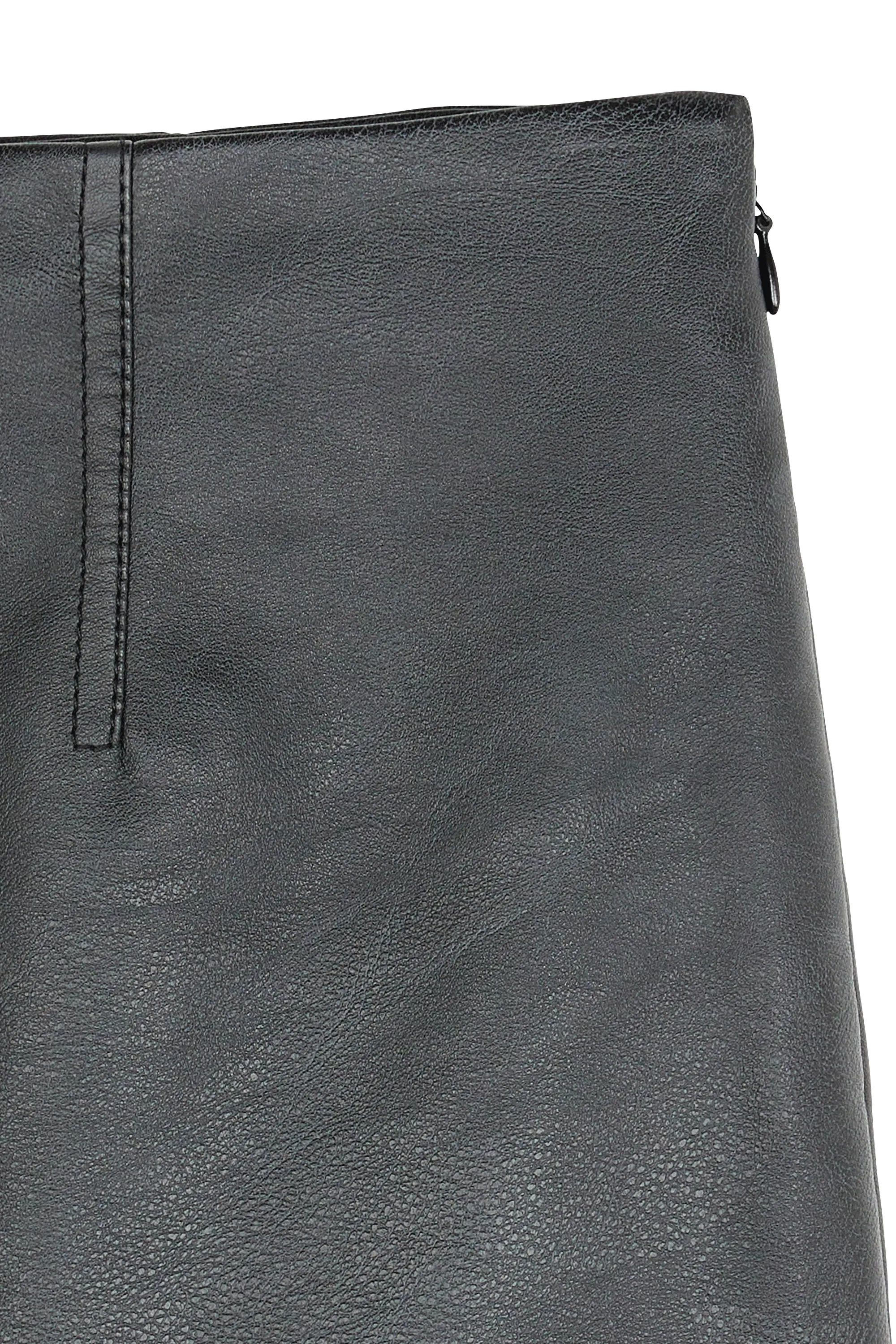CALVIN KLEIN JEANS Jupe FAUX LEATHER SKIRT Noir