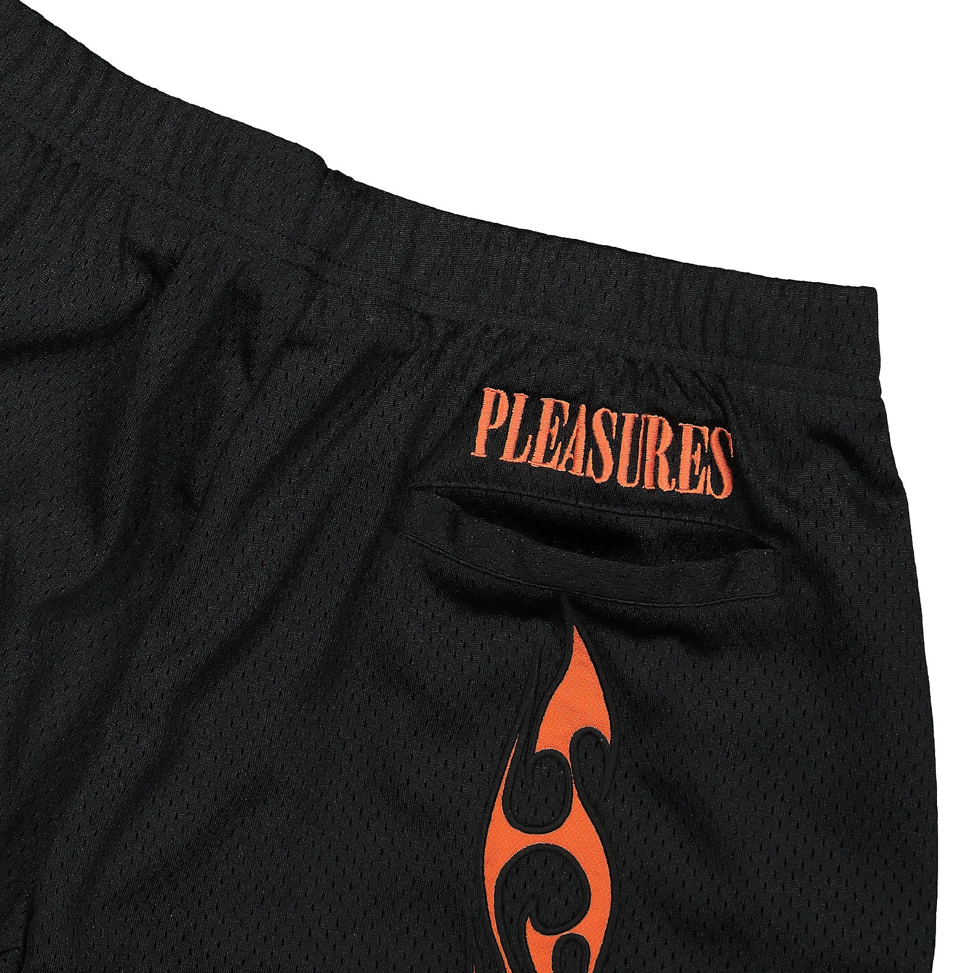 Pleasures<br>Flame Mesh Shorts