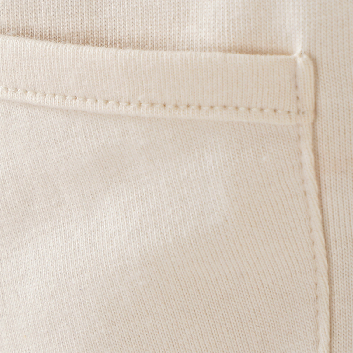 Topomini Baby Wendejacke aus Bio-Baumwolle creme