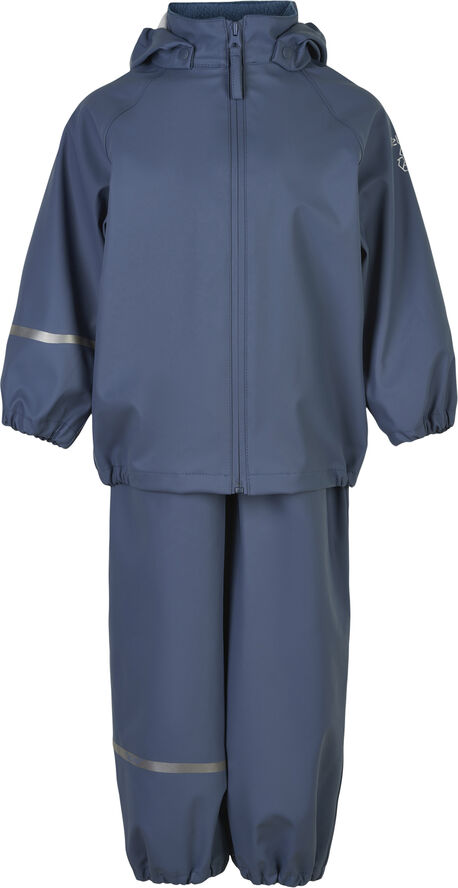 CeLaVi Basic rainwear set -Recycle PU China blue