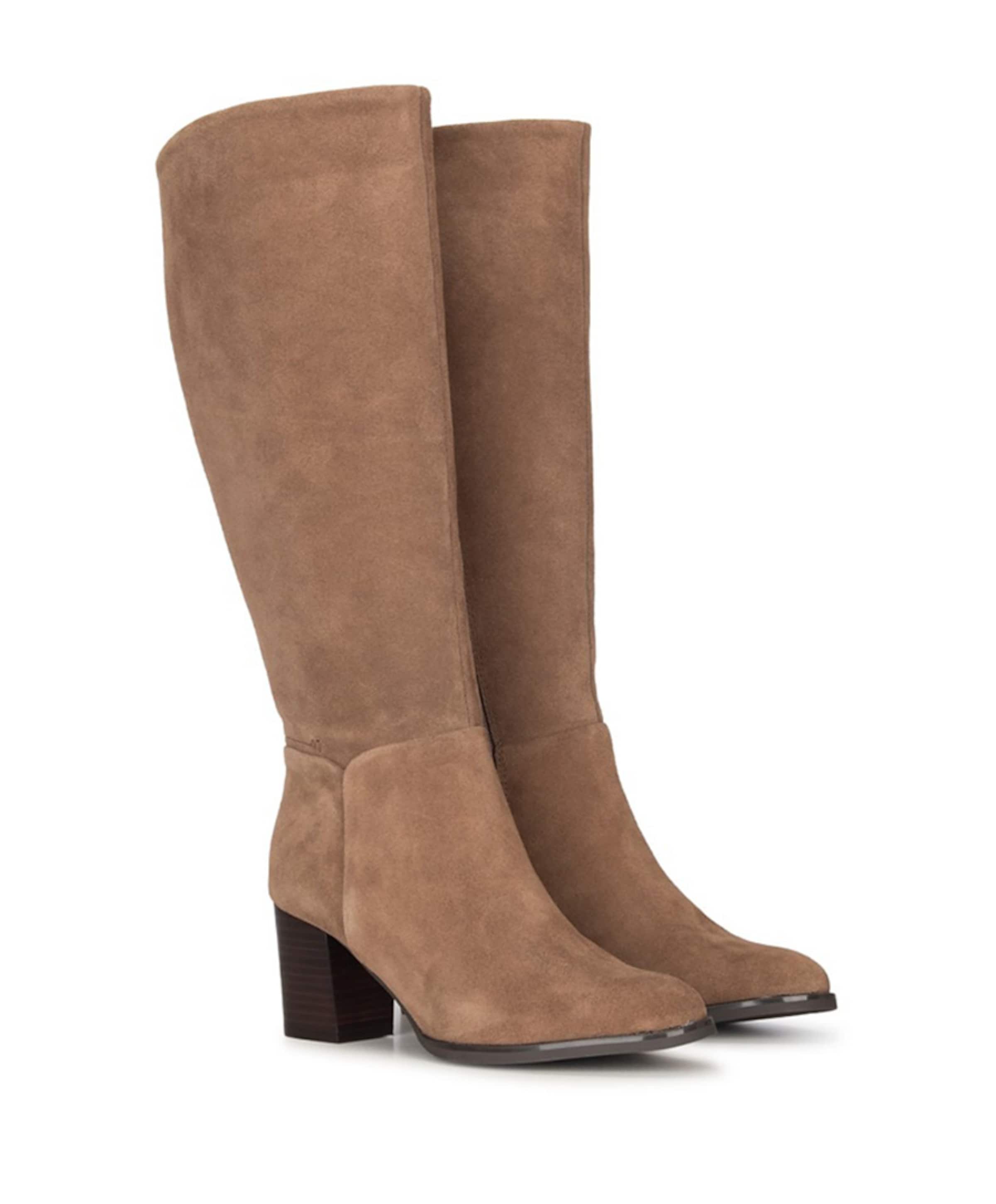 Poelman Fleur dames laarzen beige