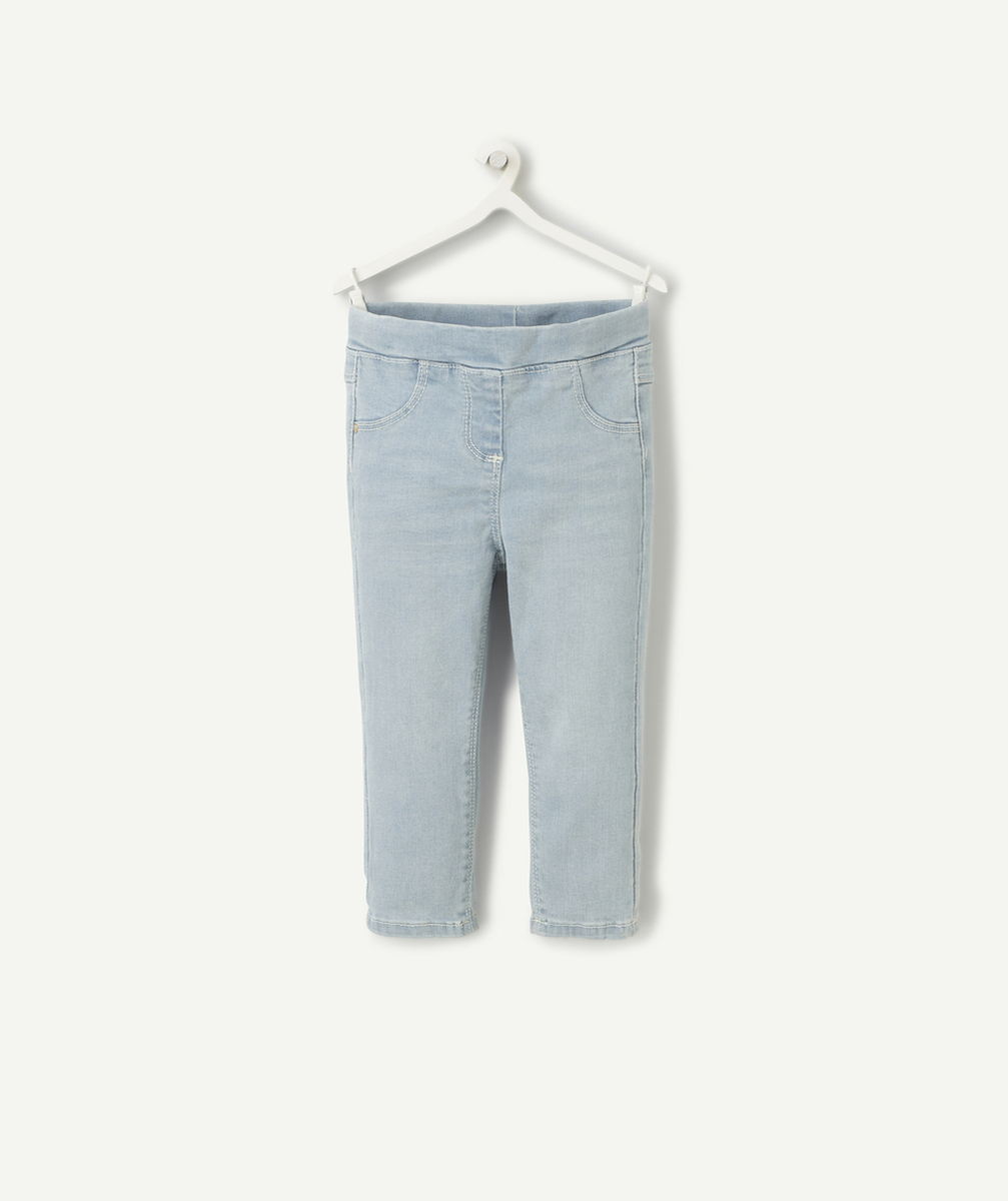 TREGGING BÉBÉ FILLE EN DENIM BLEU LESS WATER