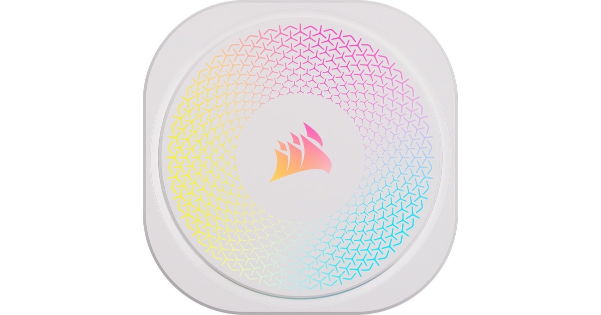 CorsairiCUE LINK TITAN 240 RX RGB White waterkoeling  (Wit, 4-pins PWM fan-connector)