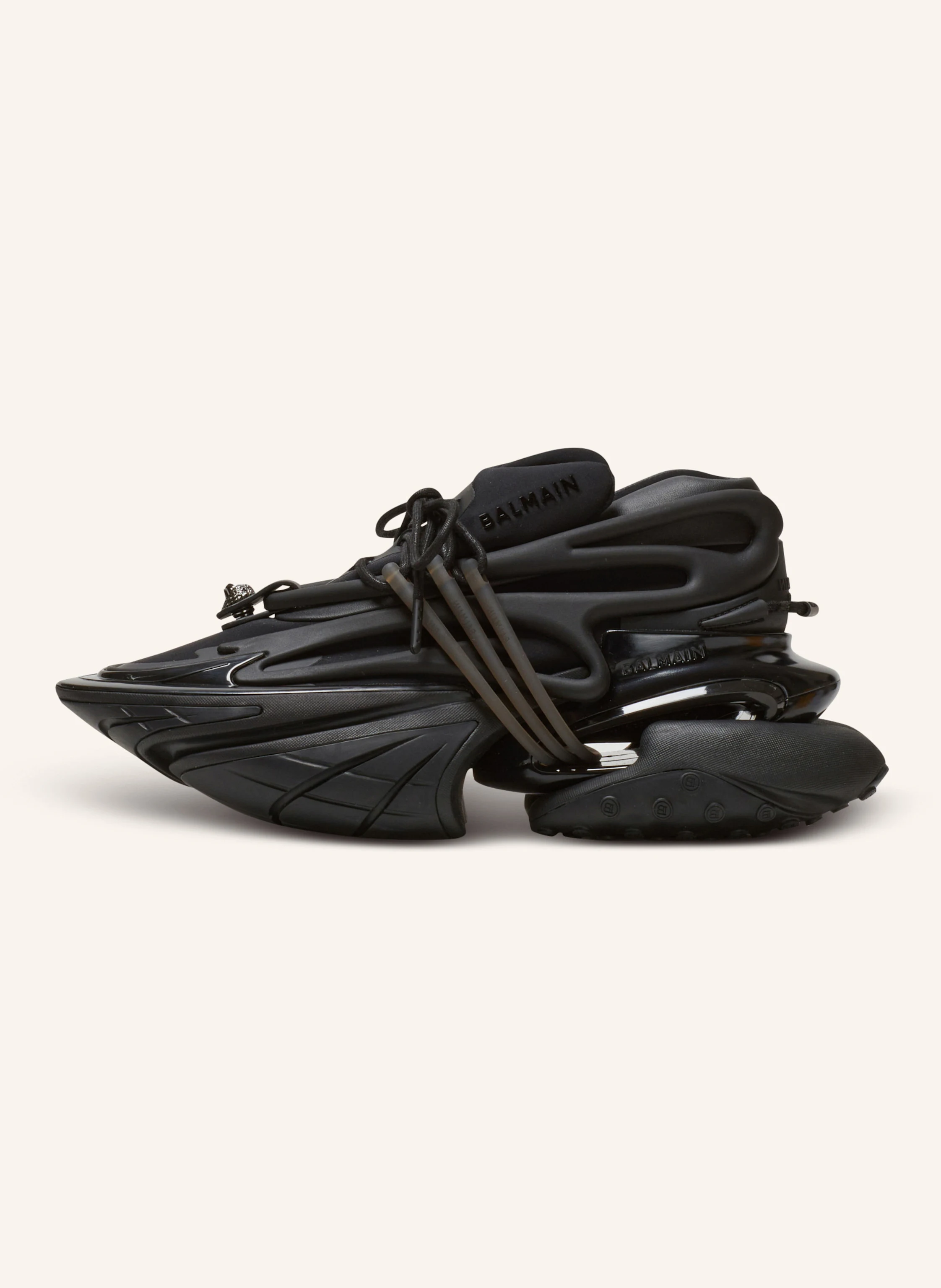 BALMAIN Unicorn Low-Top-Sneakers aus Leder