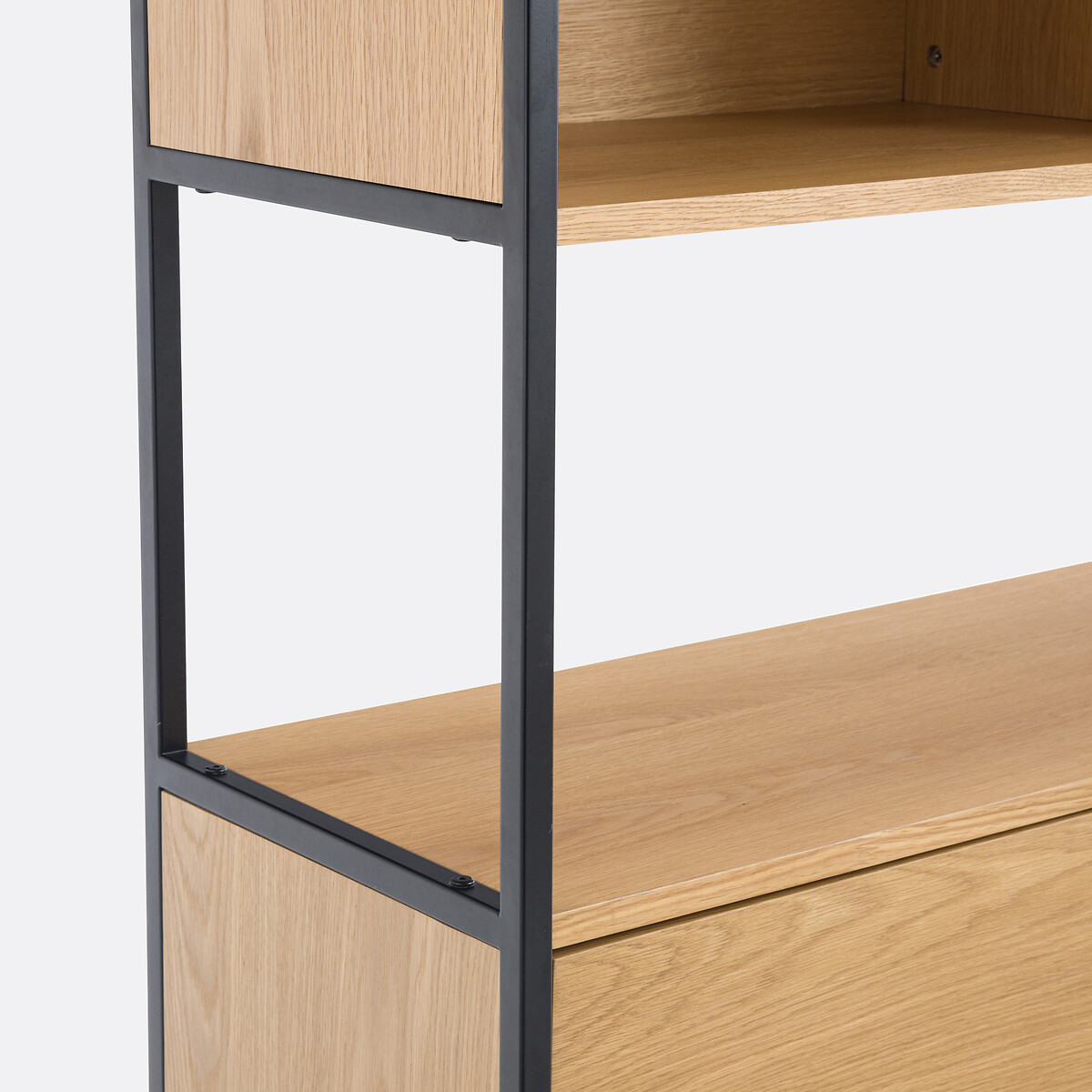 LA REDOUTE INTERIEURS<br>Prateleira modular, 2 nichos, 2 portas, Volga