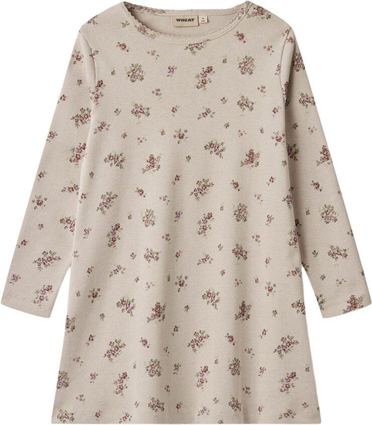 Wheat Natkjole Iben Pale lilac flowers
