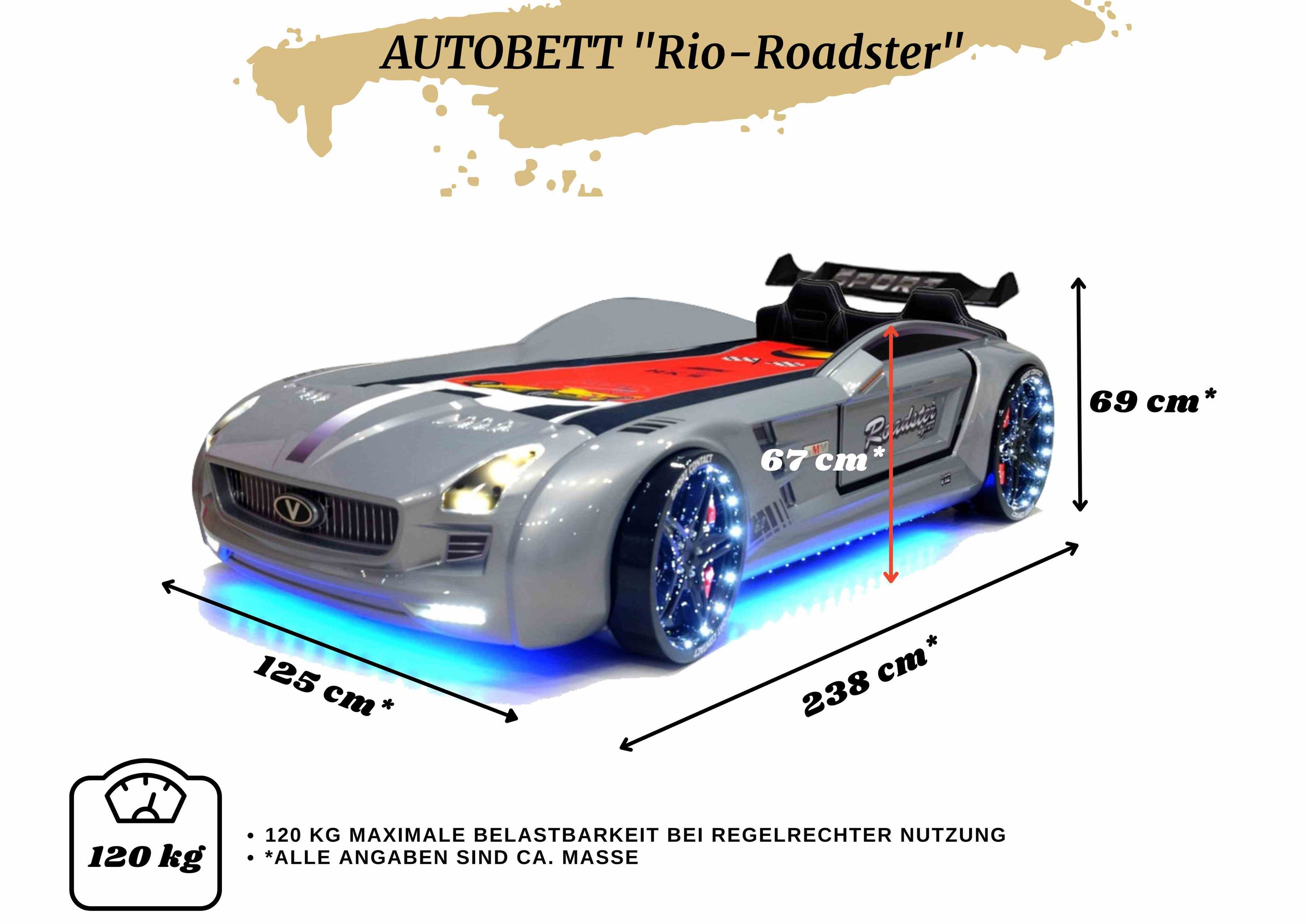 Autobett Kinderbett 