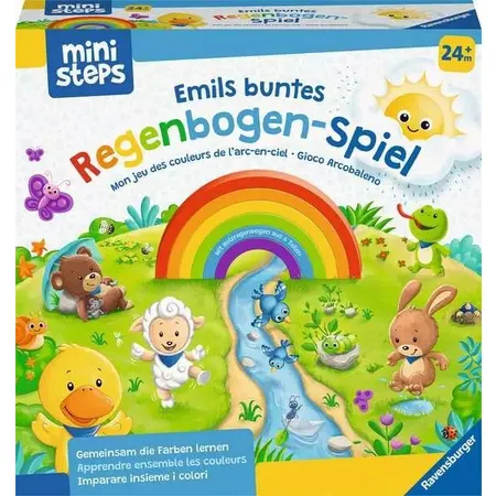 Ravensburger ministeps: Emils buntes Regenbogen-Spiel