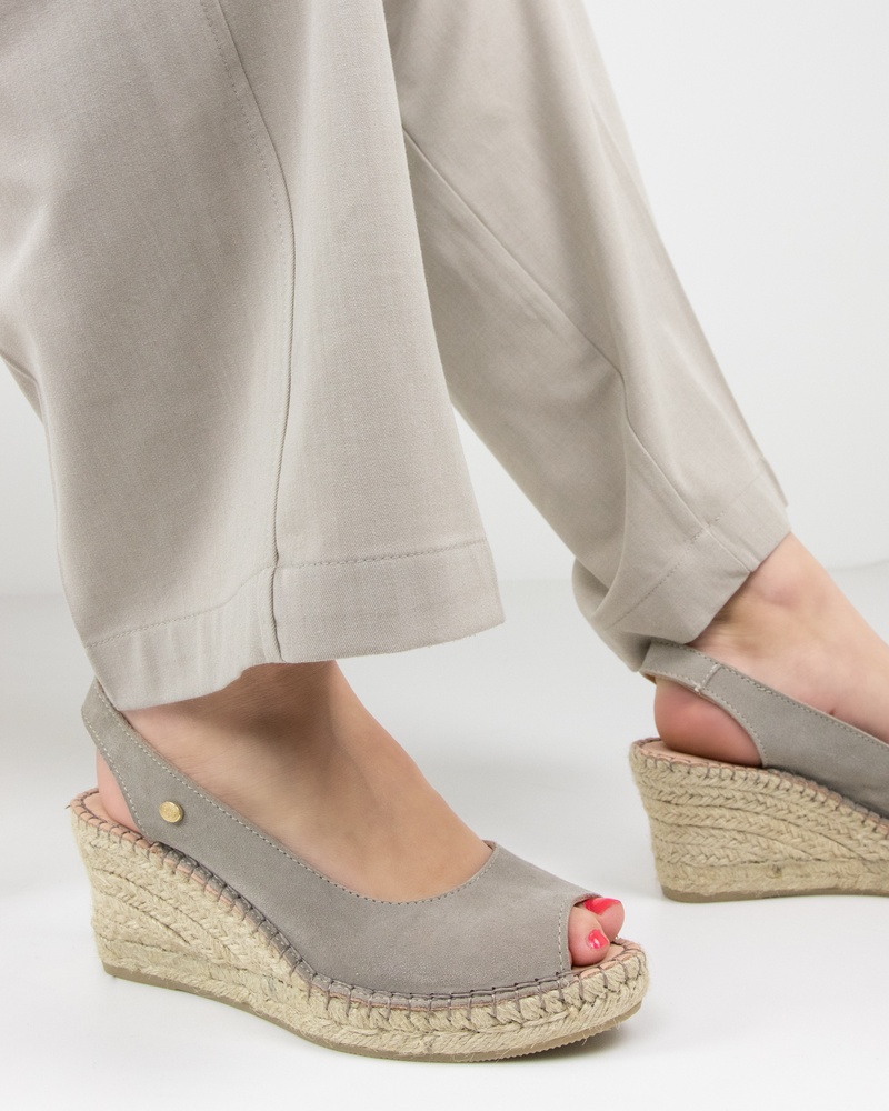Fred de la Bretoniere Clare Beau Espadrilles  - taupe