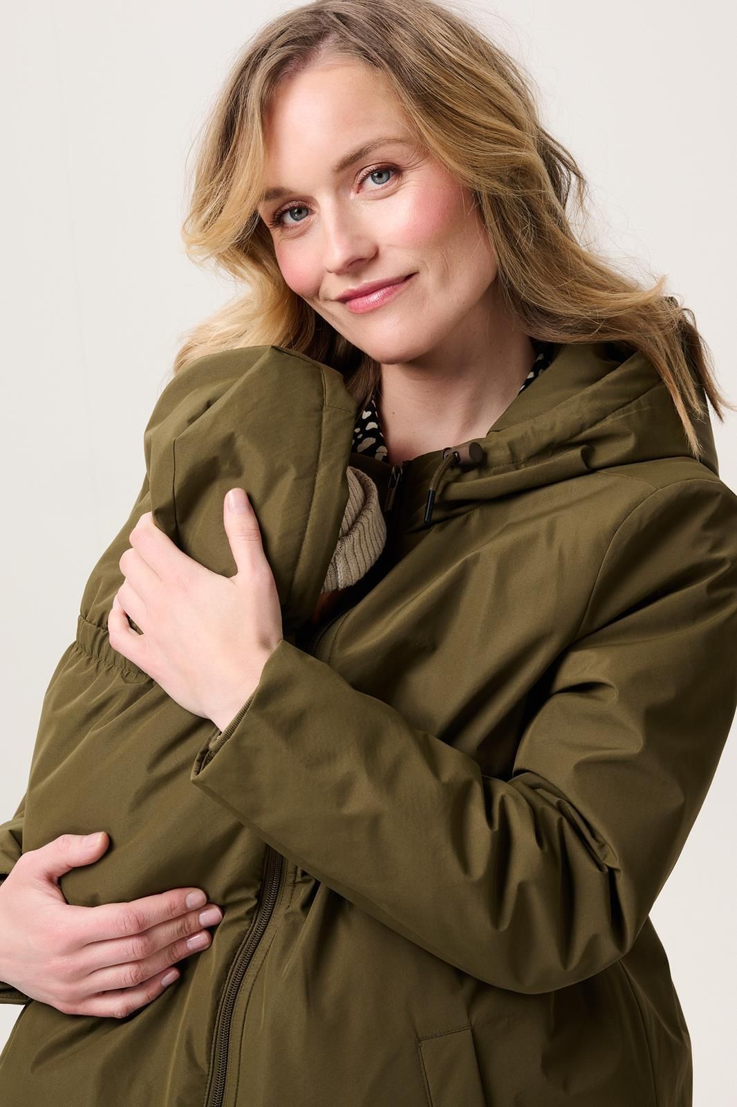 Noppies Maternity Winterjas Juva - Dark Olive