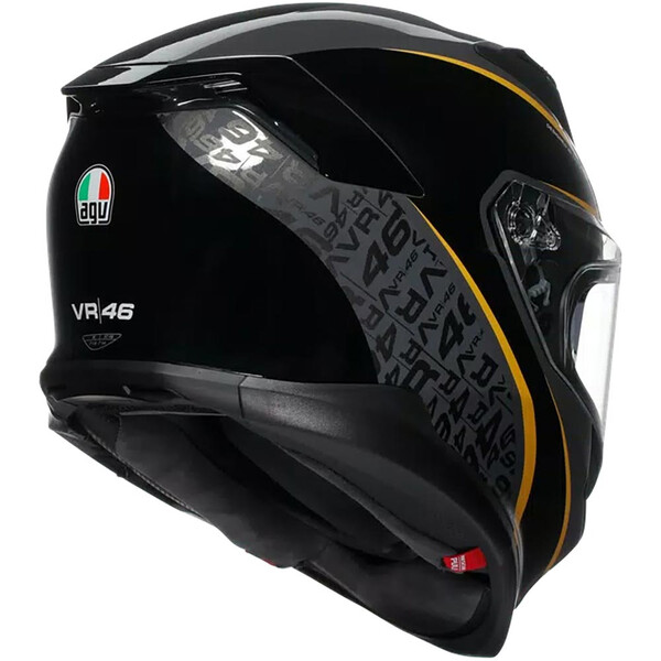 AGV - Casque K7 Flow 46 Noir / Gris / Or