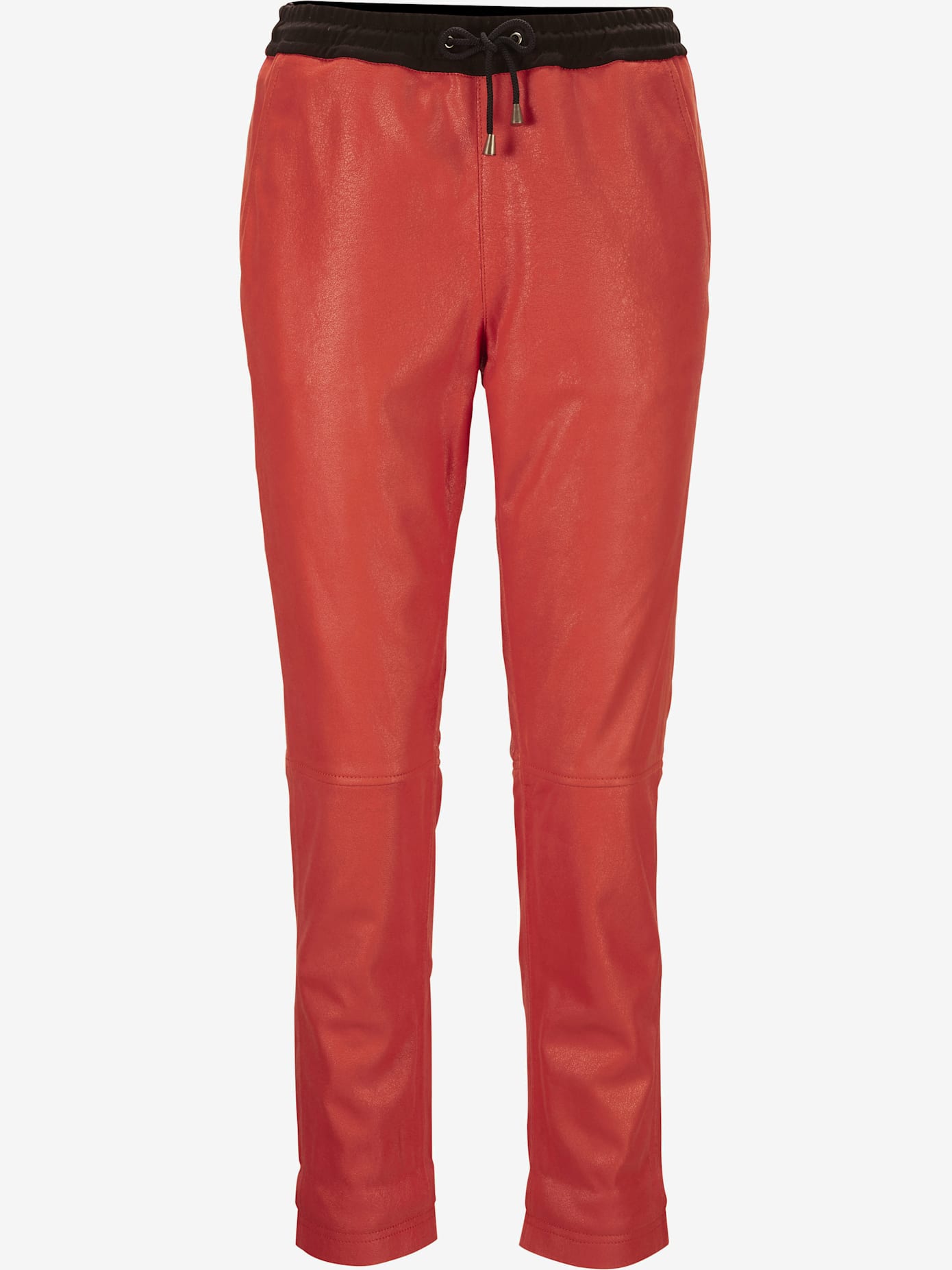 Pantalon de jogging en cuir forme jogging tendance