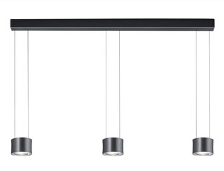BANKAMP LED Balkenpendel IMPULSE 3-flg anthrazit eloxiert