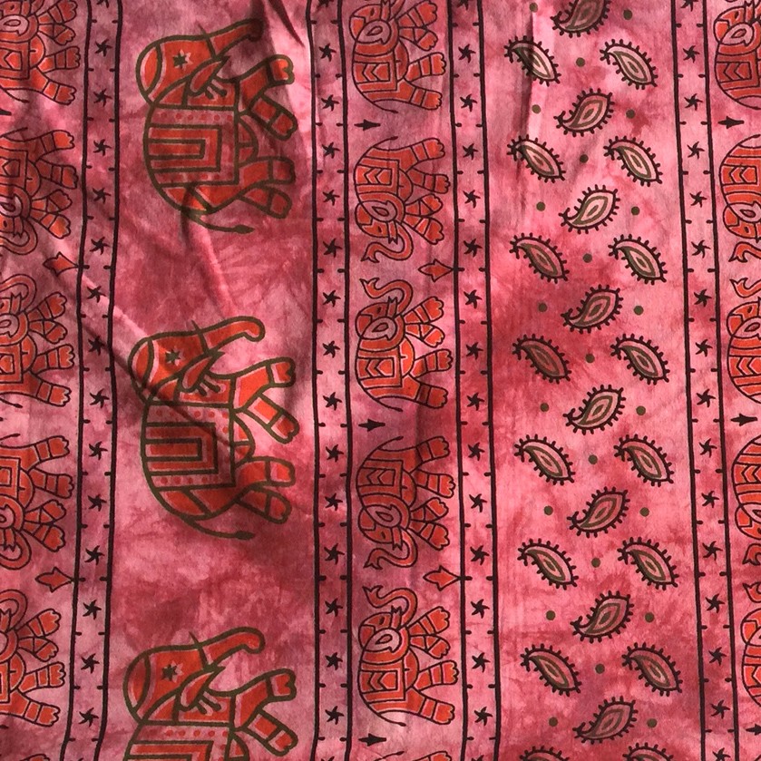 Tagesdecke 'Raspberry', aus 100% Baumwolle, pink, L 210 cm, B 245 cm von fischer's lagerhaus