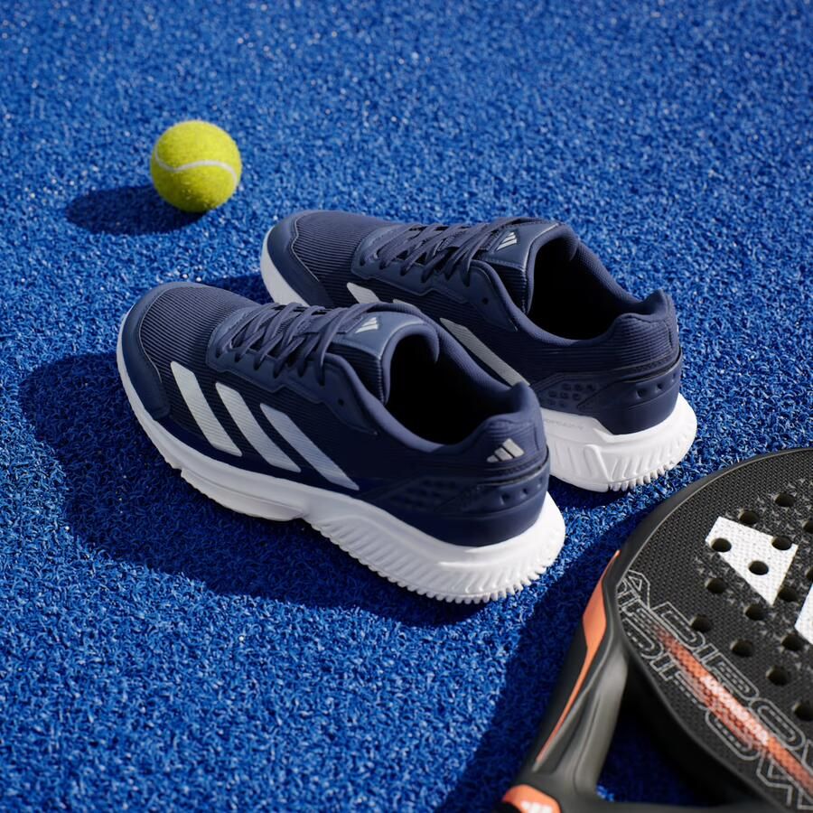 Adidas Performance Courtquick Padel Schoenen Heren Blauw
