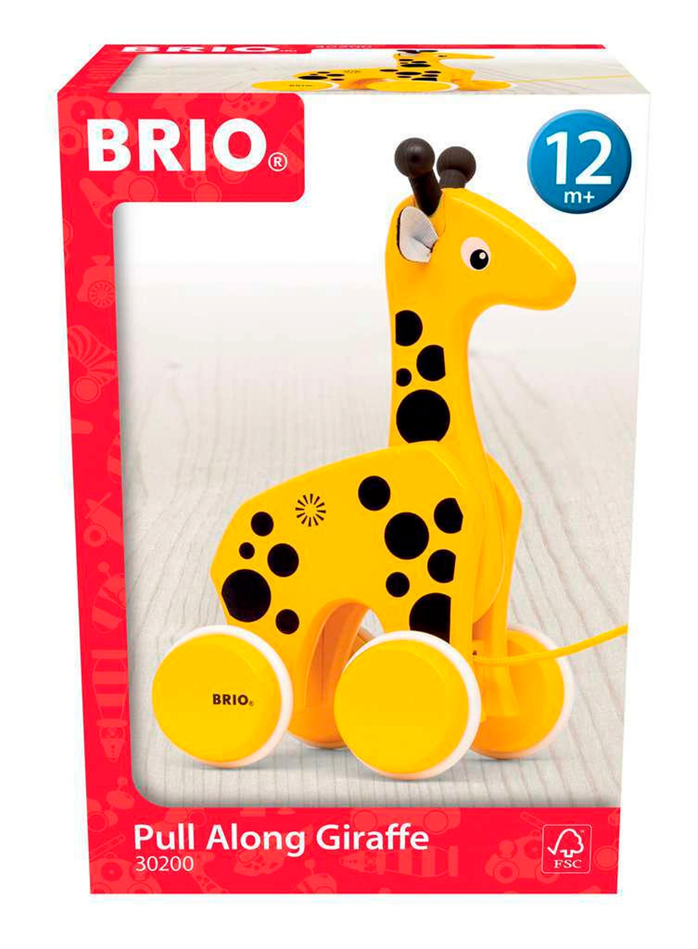 BRIO Nachzieh-Giraffe