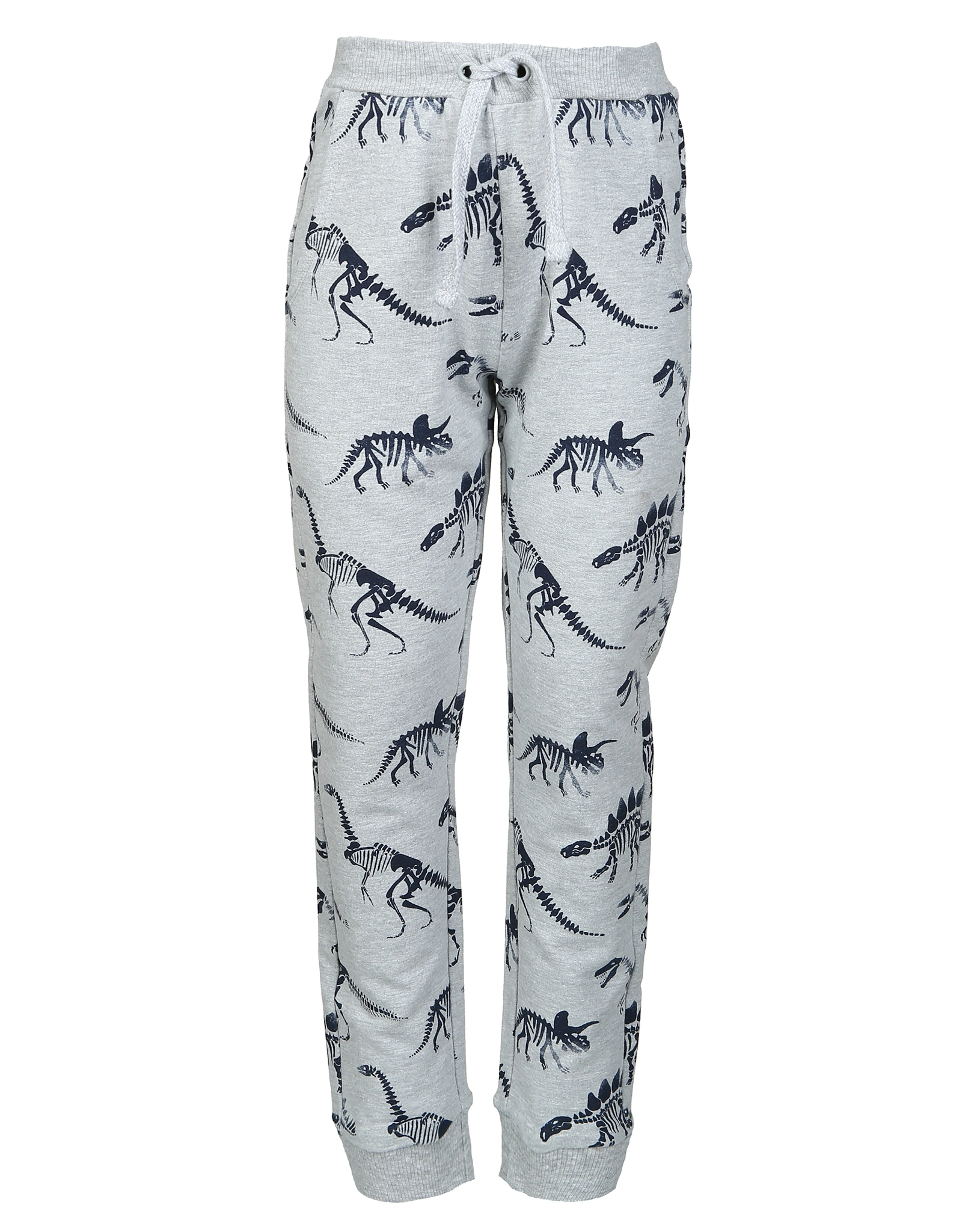 Sweat-Hose  DINO BONES in grey melange