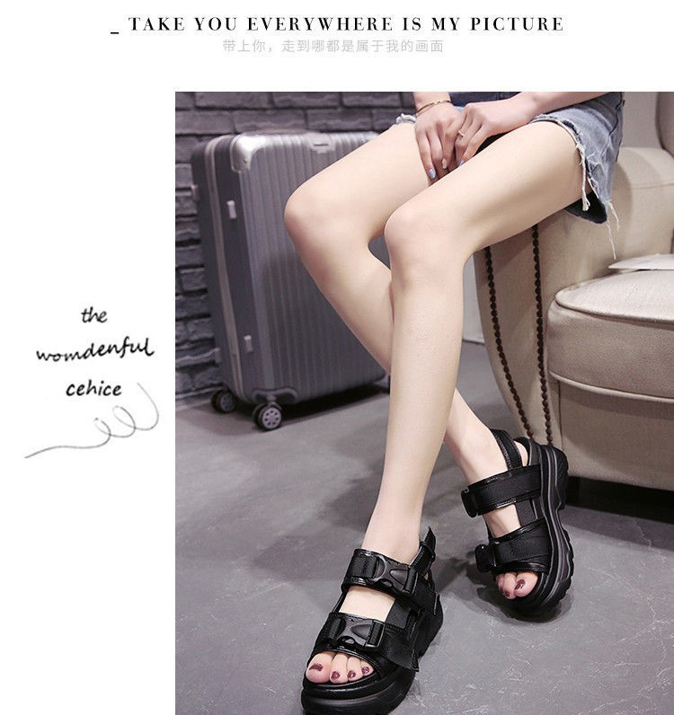 Sleeko - Slingback Platform Sandalen