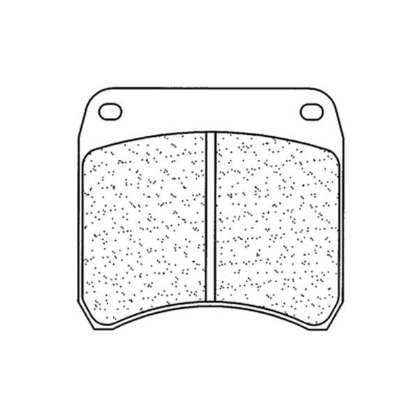 Cl brakes - Plaquettes de frein Racing métal fritté - 2950C60