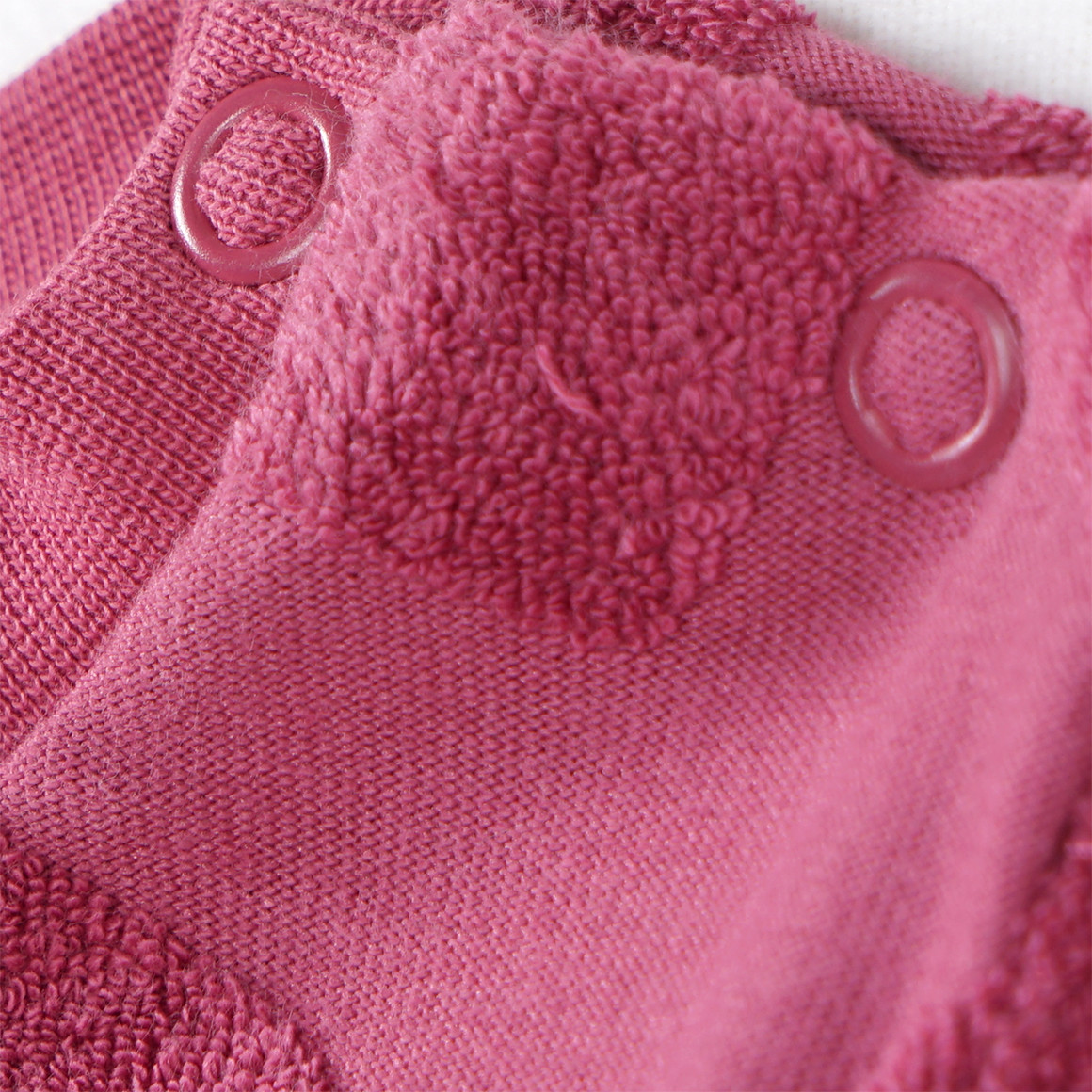 Topomini Baby Schlafanzug mit Herzen beere