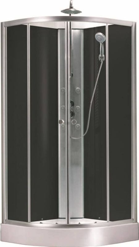 Complete Douchecabine Jupiter - 90X90X225 cm - 5Mm - Aluminium