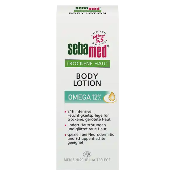 Trockene Haut Bodylotion Omega 12 %