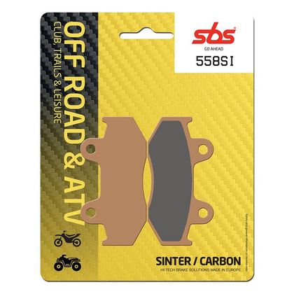 Plaquettes de freins SBS 558SI Sinter Métal Fritté avant