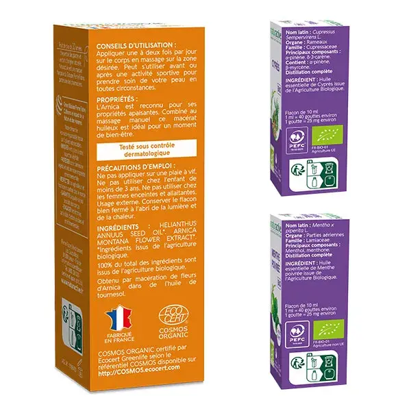 Naturactive Pack circulation jambes lourdes aromatherapie