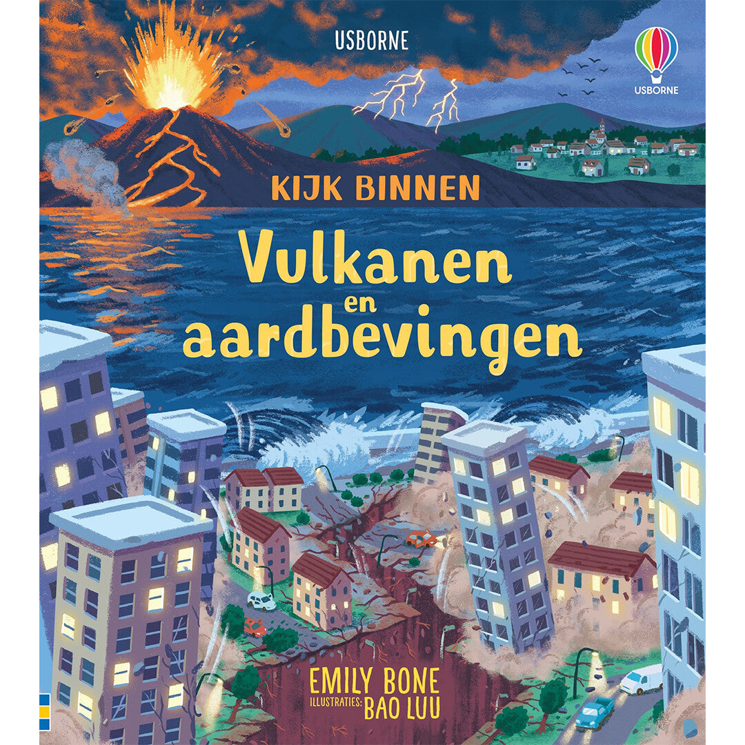 Uitgeverij usborne vulkanen en aardbevingen