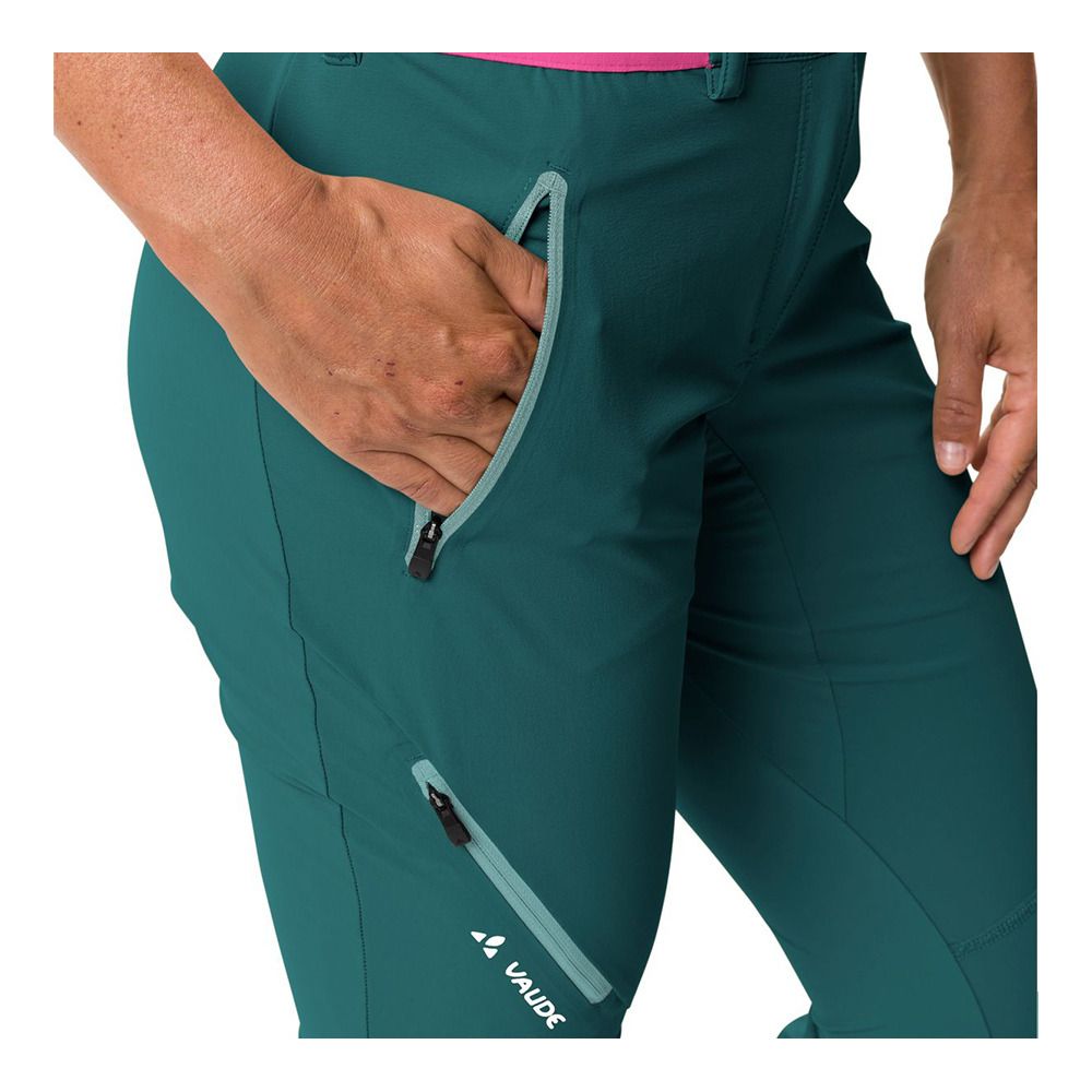 Vaude SCOPI II - Pantalon Femme mallard green