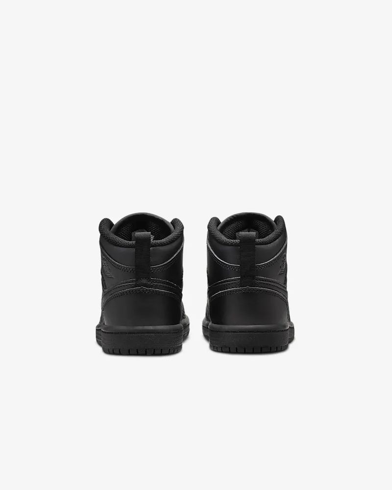 Chaussures Nike Jordan 1 Mid Noir pour enfant