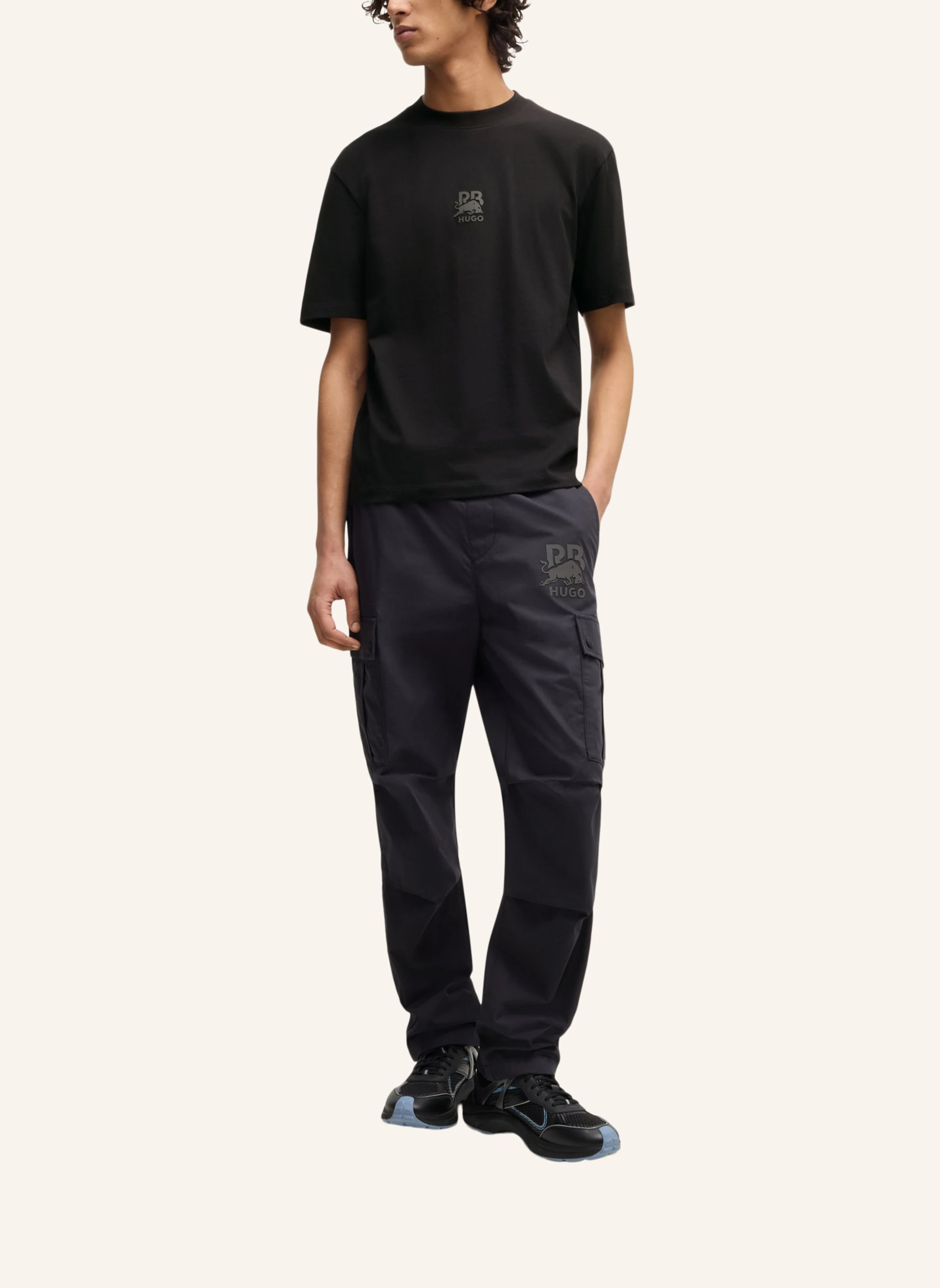 HUGO T-Shirt DECKIES_RB Relaxed Fit