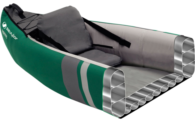 Sevylor Adventur Plus aufblasbarer Kajak 2 Personen 368 x 86 cm