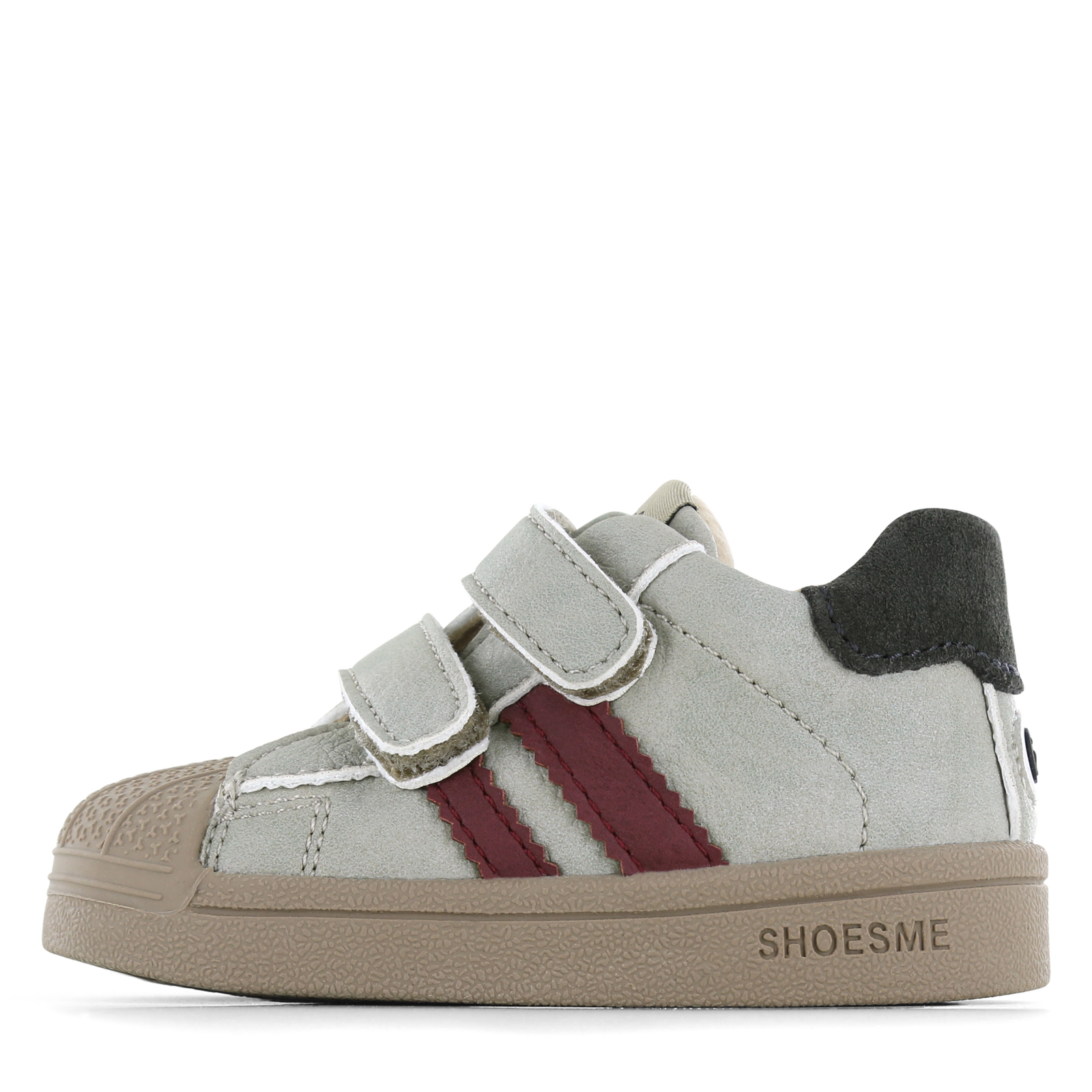 Shoesme grijs sneakertje met stootneus Leer | Sale