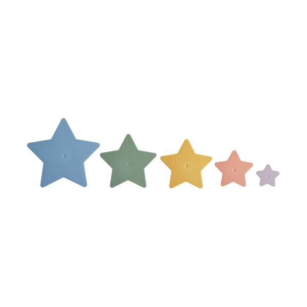 Mushie Nesting Stars Toy