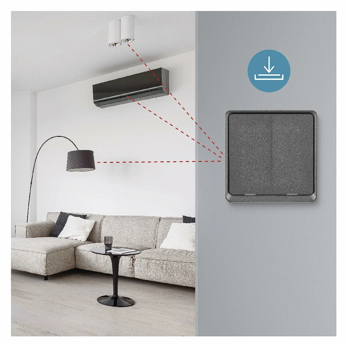EMOS GoSmart Interrupteur de scène LED