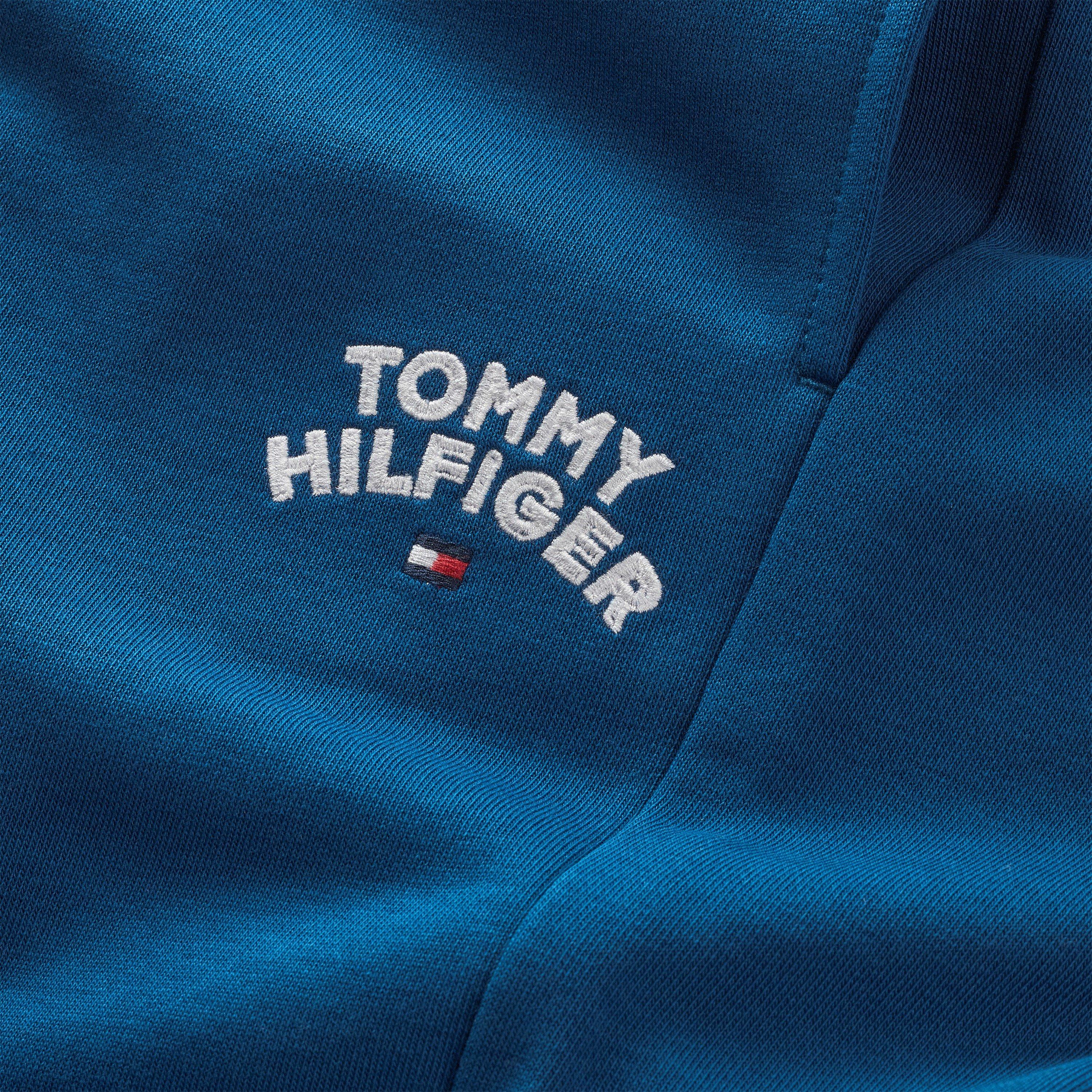 Tommy Hilfiger Logo Embroidery Cuffed Joggers Junior