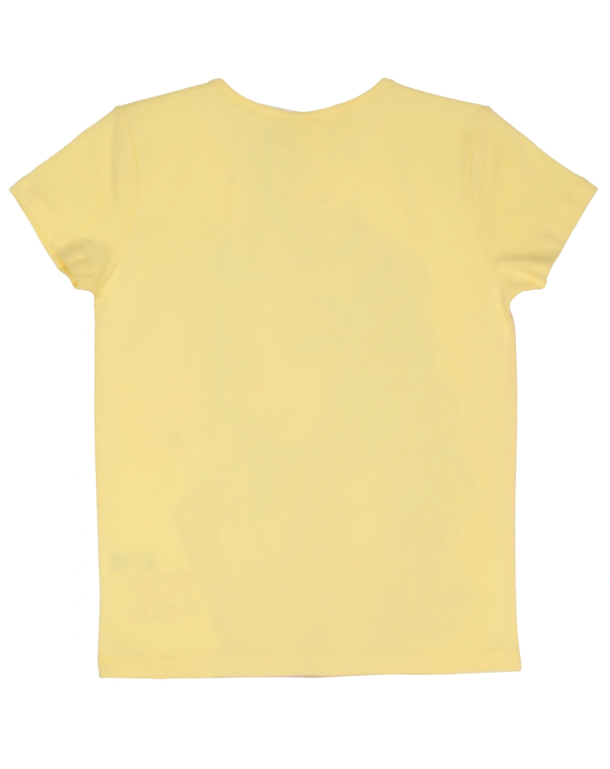 T-Shirt TOPMODEL - FLOWERS in sunshine yellow