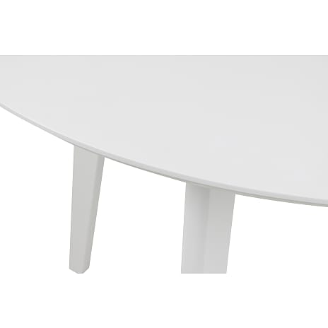 Roxby rundt spisebord - hvid