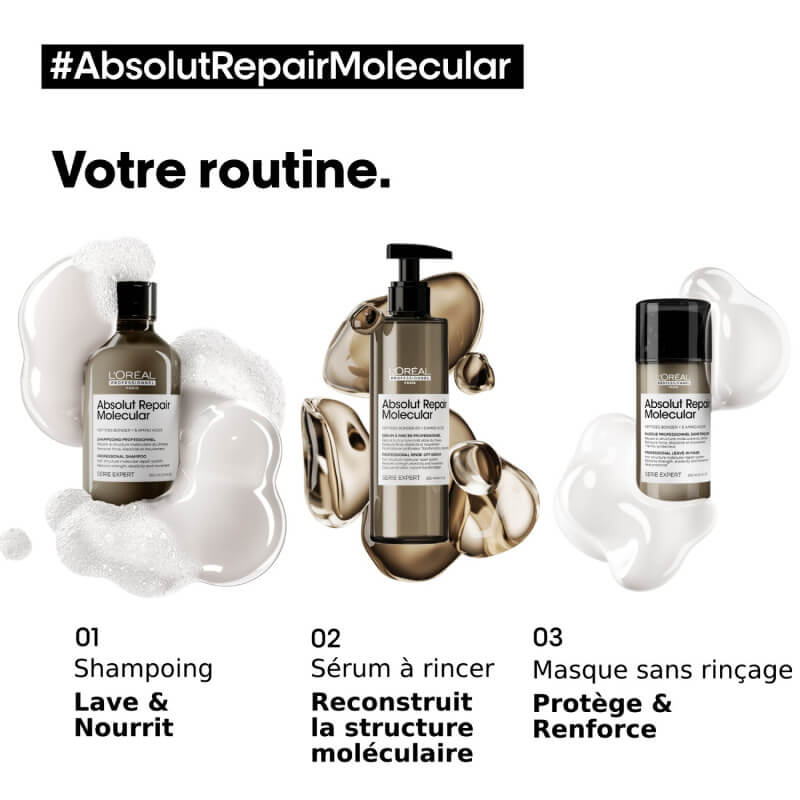 Trio Absolut Repair Molecular L'Oréal Professionnel