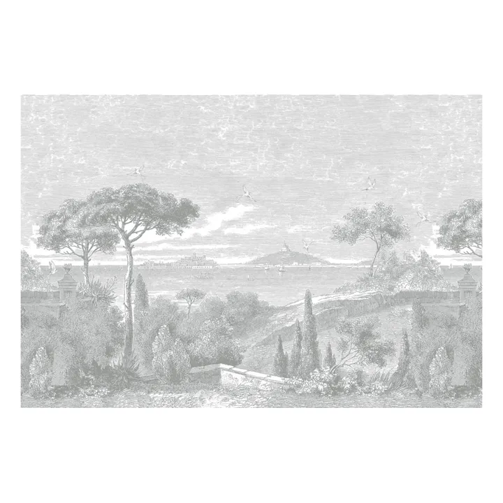 PaperMint Fresque Bord de Mer Pack 3 - 3 lès | Gris