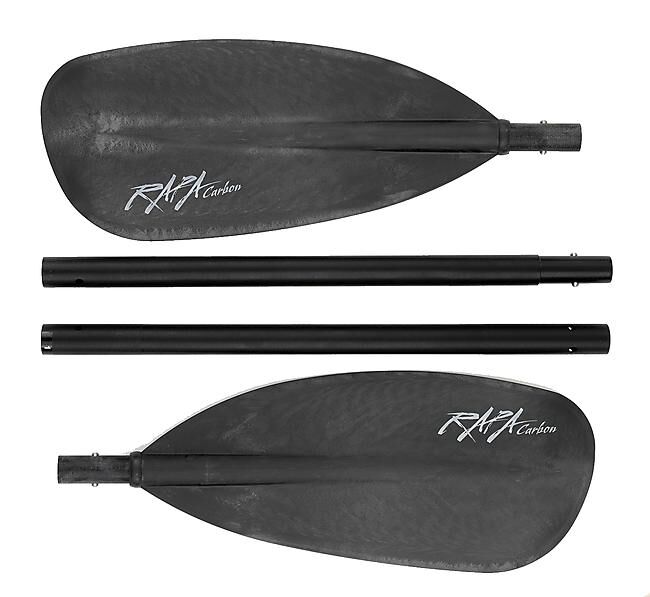 TNP - PAGAIE KAYAK RAPA MANCHE CARBONE 4P