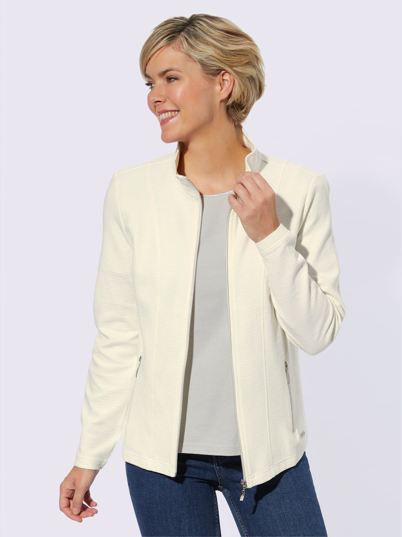 Veste légère pur coton
