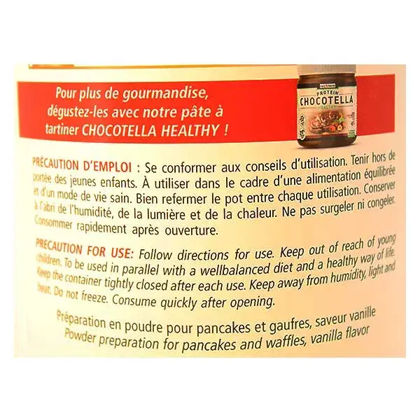 Panquecas de Proteína Eric Favre Need's Sabor Baunilha 420g