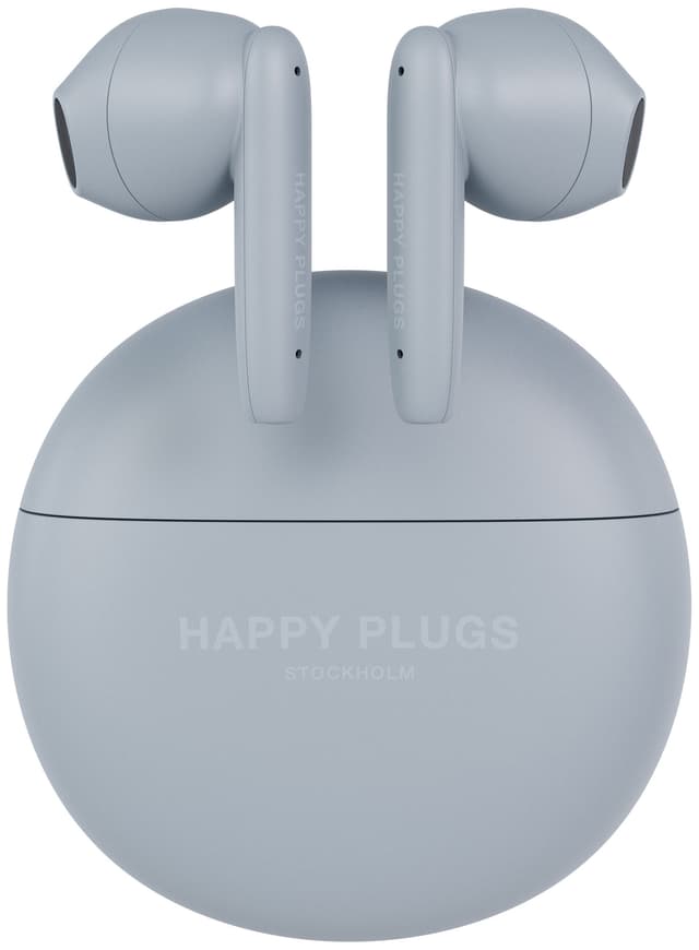 Happy Plugs Joy Lite helt trådløse in-ear høretelefoner (blå)