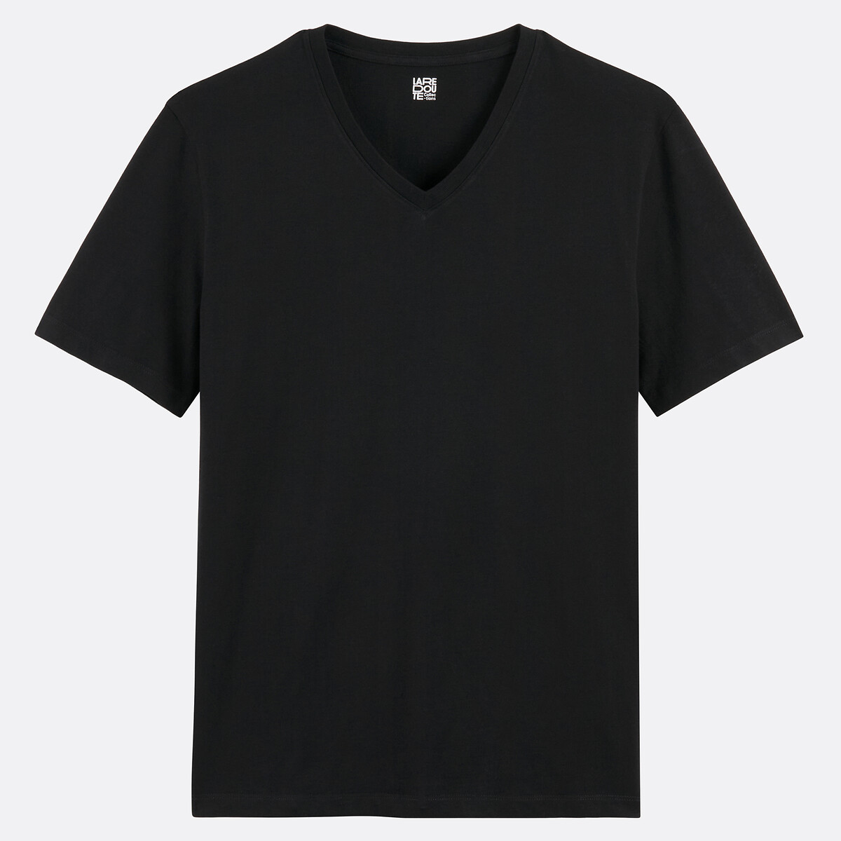 COLEÇÃO LA REDOUTE<br>Camiseta de manga curta com decote em V