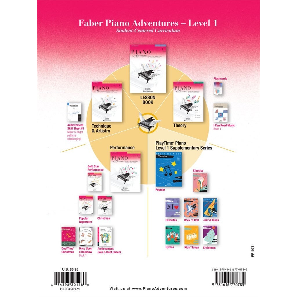 Hal Leonard Piano Adventures Lesson Book 1 2nd Edition pianoboek